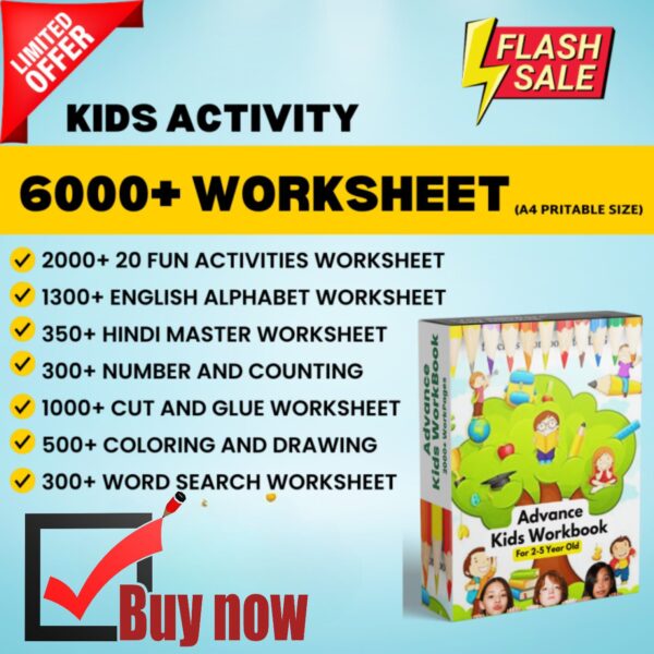 6000+ Activity Book Bundle